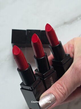3 x Smashbox LEGENDARY Lipstick (EACH ARE TRAVEL SIZE)